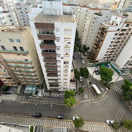 FLAT - acomoda até 4 hóspedes - Bairro do Gonzaga - Santos SP Exterior foto